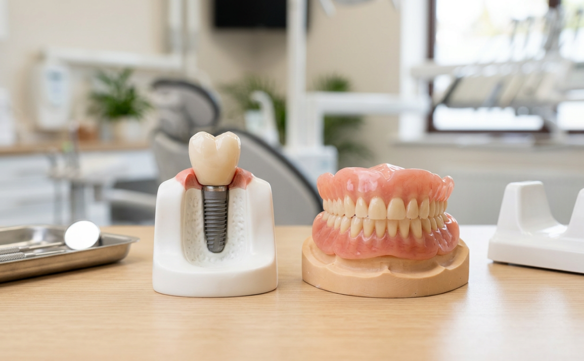 Comparing Implants vs Dentures: Expert Advice from Our Dental Implant Clinic in Edgbaston